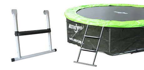 Ladder for trampoline 